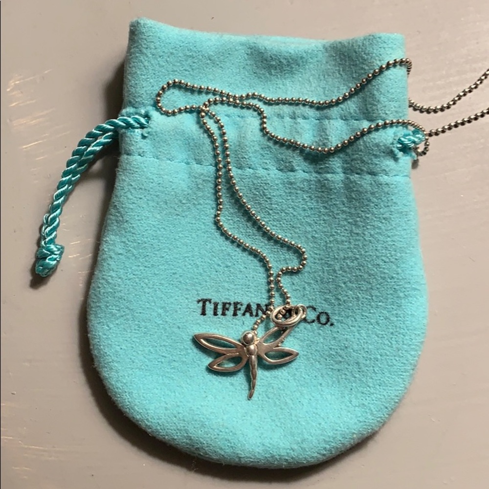 Dragonfly necklace from Tiffany & co
